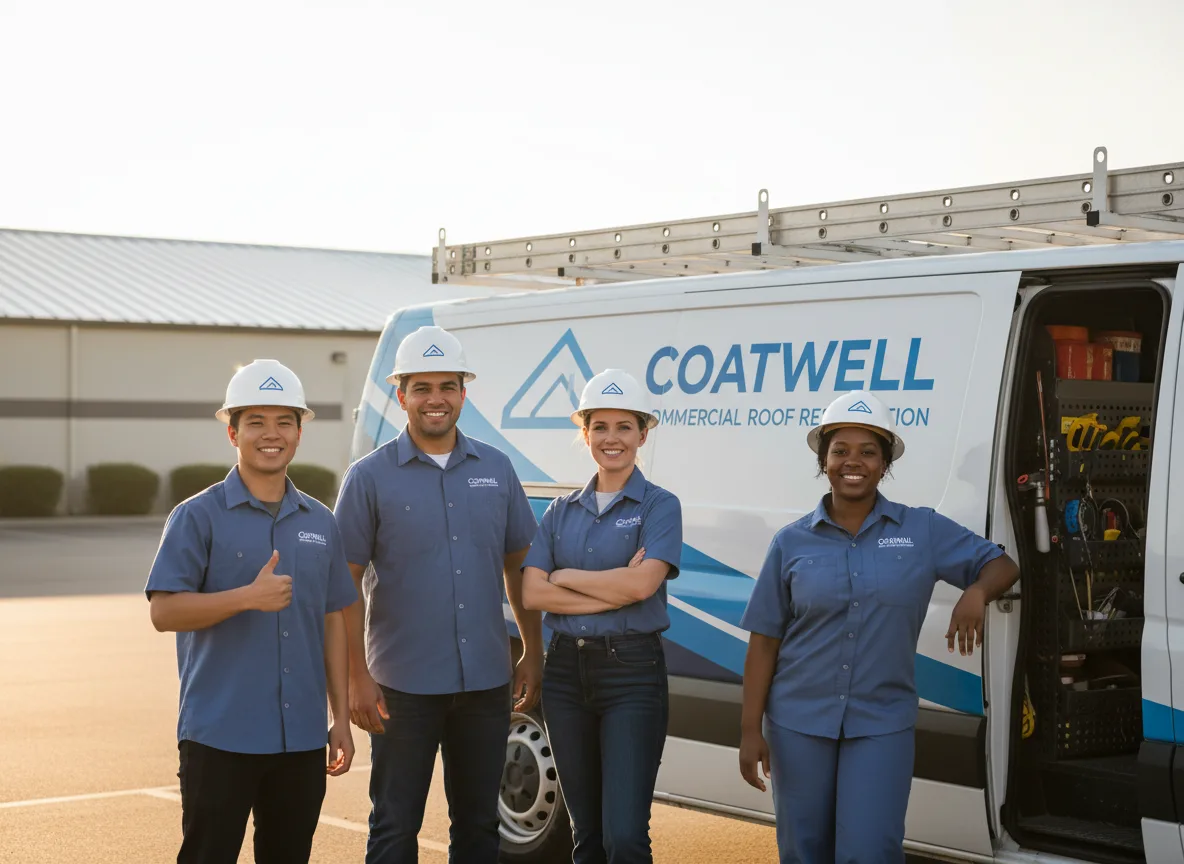 Commercial roof coating company in Jameson, MO